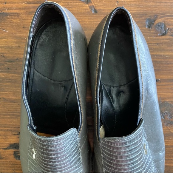 FLORSHEIM Designer Collection Classic Business Slip-On City Dress Shoes Sz 10 3E - Picture 10 of 16